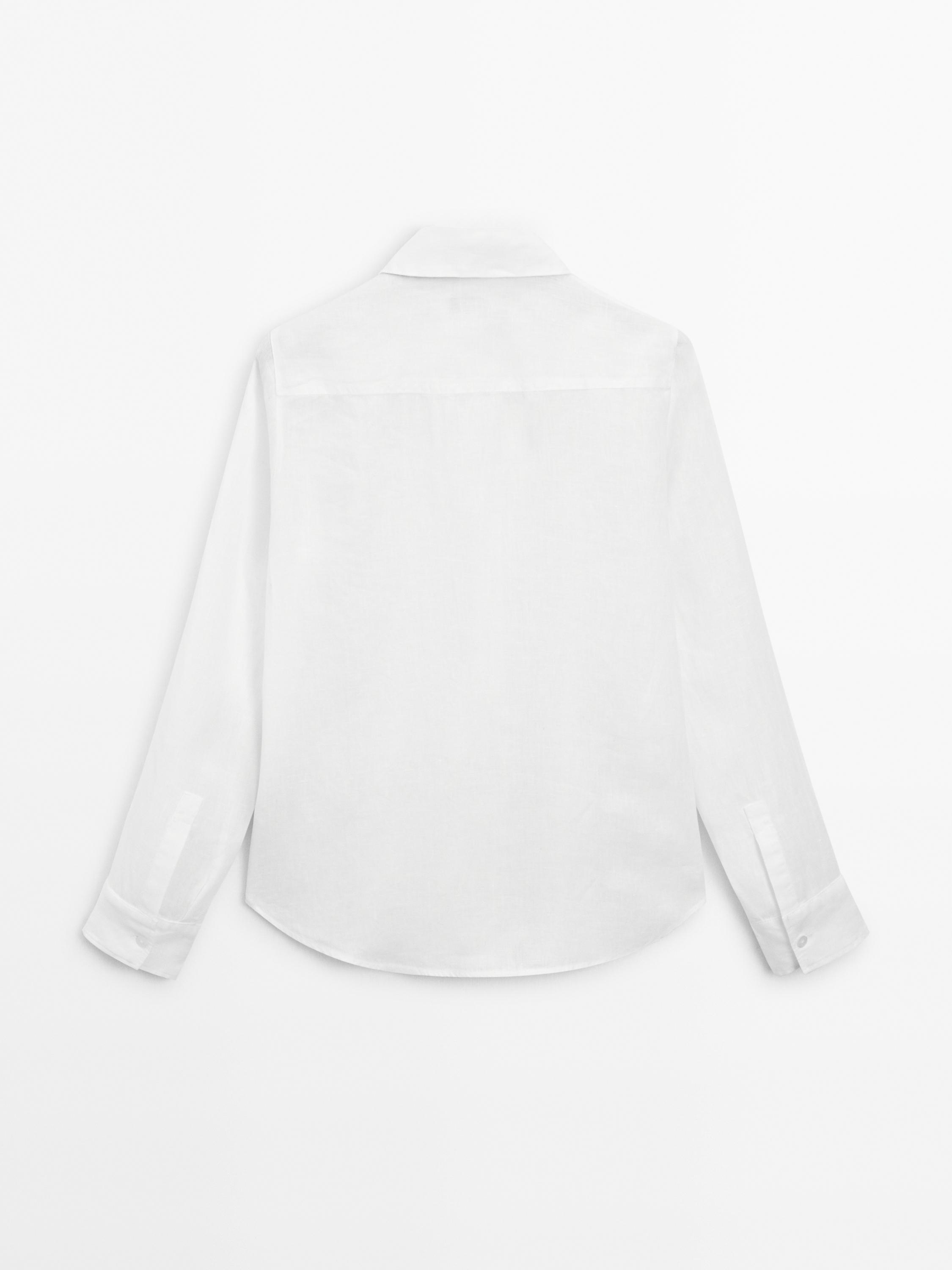 Chemisier fluide 100 % lin